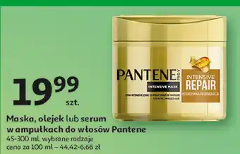 Auchan Olejek do włosów intensive repair Pantene Pro-V oferta