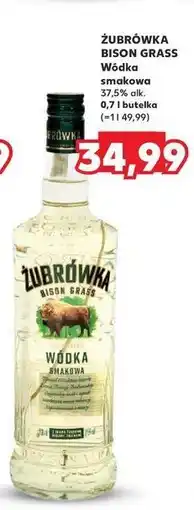 Kaufland Wódka Żubrówka Bison Grass oferta