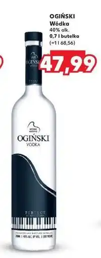 Kaufland Wódka Ogiński Vodka oferta