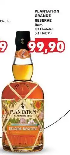 Kaufland Rum Plantation Grande Reserve oferta