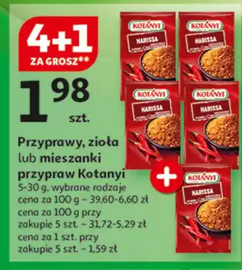 Auchan Harissa Kotanyi oferta