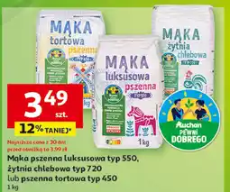 Auchan Mąka żytnia chlebowa Auchan Pewni Dobrego oferta