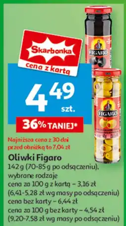 Auchan Oliwki czarne drylowane Figaro (Oliwki I Przetwory) oferta