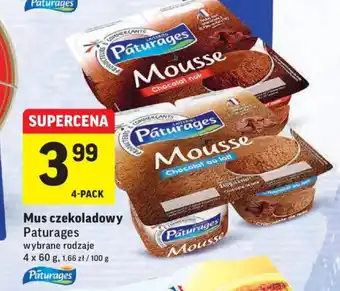 Intermarche Mus czekoladowy 4x60g oferta