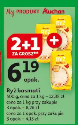 Auchan Ryz basmati Auchan Bio oferta