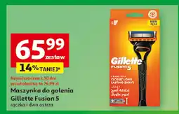 Auchan Maszynka + 1 wkład Gillette Fusion 5 oferta