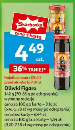 Auchan Oliwki zielone drylowane Figaro (Oliwki I Przetwory) oferta