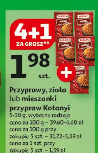 Auchan Harissa Kotanyi oferta