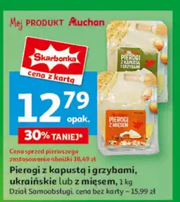 Auchan Pierogi ukraińska Auchan Różnorodne (Logo Czerwone) oferta