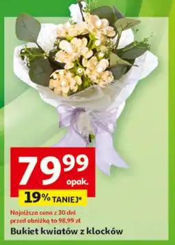 Auchan Bukiet kwiatów z klocków oferta