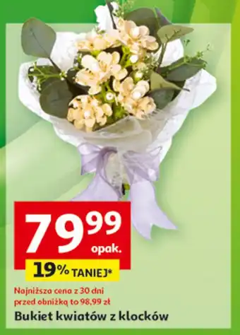 Auchan Bukiet kwiatów z klocków oferta