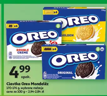 Auchan Ciastka golden Oreo oferta