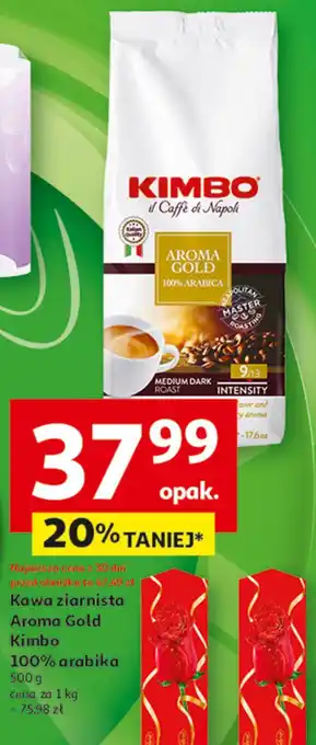 Auchan Kawa Kimbo Aroma Gold 100% Arabica oferta