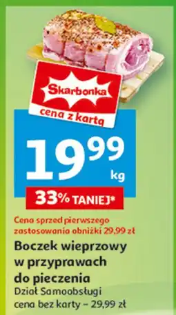 Auchan Boczek wieprzowy w przyprawach oferta