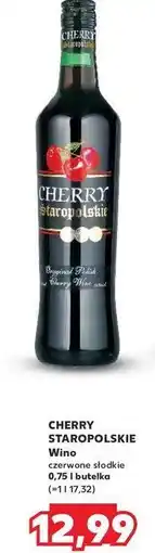 Kaufland Wino Staropolskie Cherry oferta