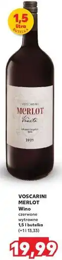 Kaufland Wino Voscarini Merlot oferta