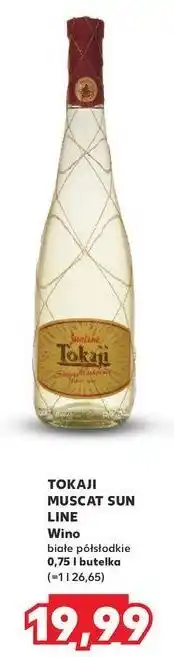 Kaufland Wino Tokaji Muscat oferta