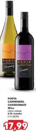 Kaufland Wino Porta Carmenere oferta