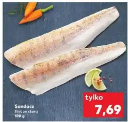 Kaufland Sandacz filet ze skórą oferta