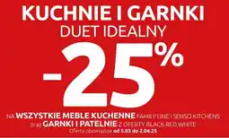 Black Red White Kuchnie i garki duet idealny -25% na wszystkie meble kuchenne oferta