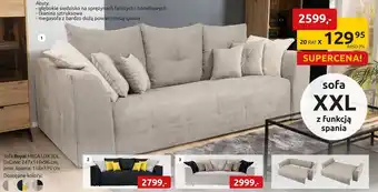 Black Red White Sofa Royal oferta