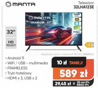 Max Elektro Telewizor Manta oferta