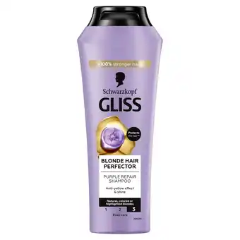 Drogerie Laboo Gliss Blonde Hair Perfector Szampon 250 ml oferta