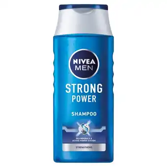 Drogerie Laboo NIVEA MEN Strong Power Szampon do włosów 400 ml oferta