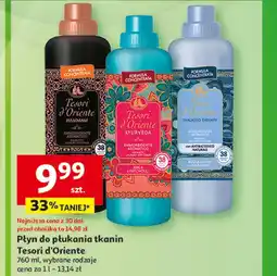 Auchan Płyn do płukania tkanin Tesori d'oriente oferta