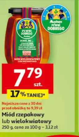 Auchan Miód Pewni Dobrego oferta