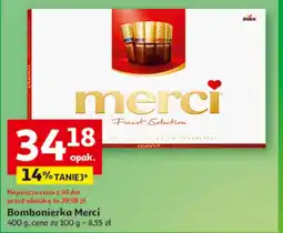 Auchan Bombonierka Merci oferta