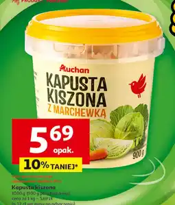 Auchan Kapusta kiszona Auchan oferta