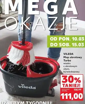 Kaufland Wkład do mopa obrotowego turbo 3w1 Vileda oferta