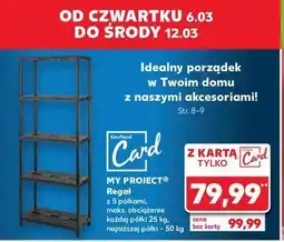 Kaufland Regał metalowy Myproject oferta