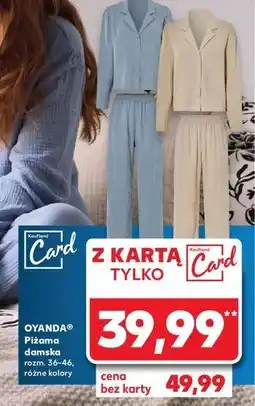 Kaufland Piżama damska 36-46 Oyanda oferta