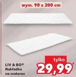 Kaufland Nakładka na materac 90 x 200 cm Liv & Bo oferta