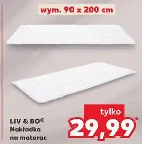 Kaufland Nakładka na materac 90 x 200 cm Liv & Bo oferta