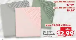 Kaufland Prześcieradło 180-200 x 200 cm Liv & Bo oferta