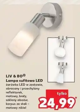 Kaufland Lampa sufitowa led Liv & Bo oferta