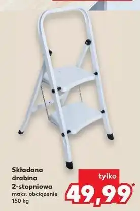 Kaufland Drabina aluminiowa 2-stopniowa oferta