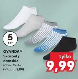 Kaufland Skarpety damskie 35-42 Oyanda oferta