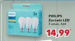 Kaufland Żarówka led 60w e27 kula Philips oferta