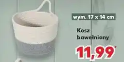 Kaufland Kosz bawełniany 17 x 14 cm oferta