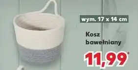 Kaufland Kosz bawełniany 17 x 14 cm oferta