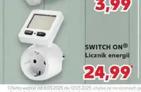 Kaufland Licznik energii Switch On oferta