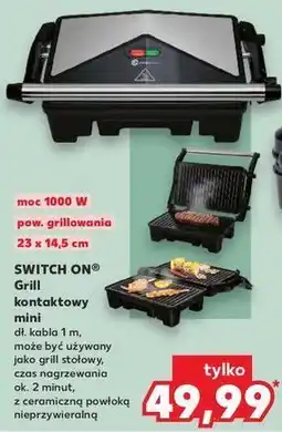 Kaufland Grill kontaktowy nn-sm-02 Switch On oferta