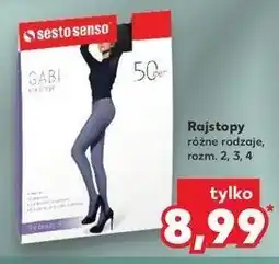 Kaufland Rajstopy gabi 50 den rozm. 4 Sesto Senso oferta