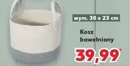 Kaufland Kosz bawełniany 30 x 23 cm oferta