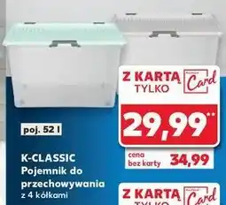 Kaufland Pojemnik do przechowywania 52 l K-Classic oferta