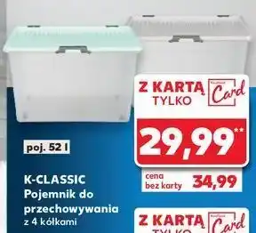 Kaufland Pojemnik do przechowywania 52 l K-Classic oferta